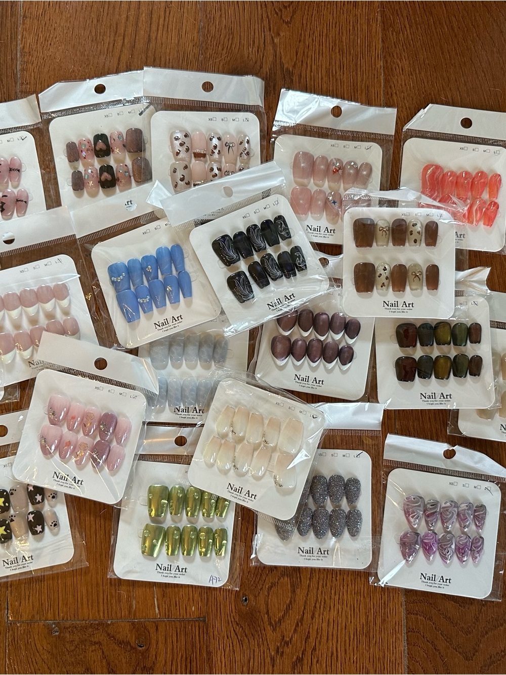Press-On Nails - Assorted Colors UNOPENED NEW